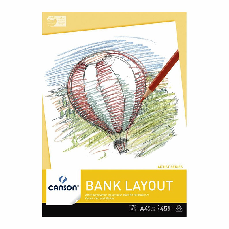 Canson : Bank Pads : 50 Sheets